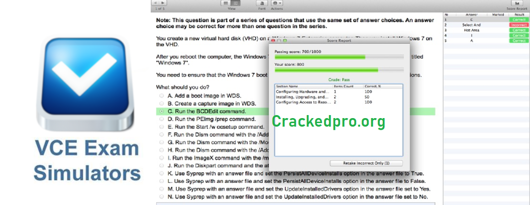 VCE Exam Simulator Pro Crack